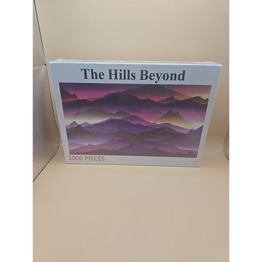Bgraamiens Puzzle-The Hills Beyond-1000 Pieces Color Challenge Jigsaw Puzzles